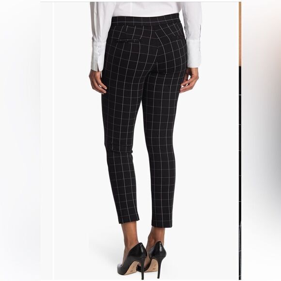 AMANDA + CHELSEA Ankle pant Black and Gray Size 4 - Picture 3 of 12